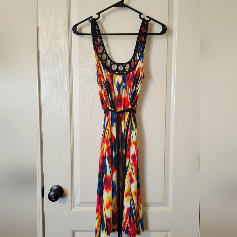 multi color summer dress